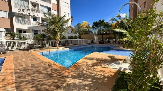 Apartamento com 3 Quartos para venda ou aluguel, 70m² no Santa Terezinha, Paulínia