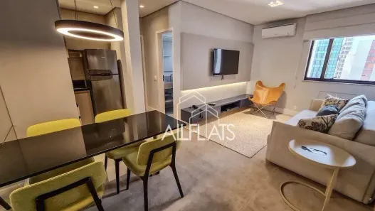 Flat com 1 Quarto à venda, 40m² no Jardim Paulista, São Paulo