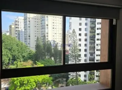 Apartamento com 1 Quarto para alugar, 20m² no Vila Nova Conceição, São Paulo