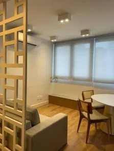 Flat com 1 Quarto para alugar, 44m² no Vila São Francisco (Zona Sul), São Paulo