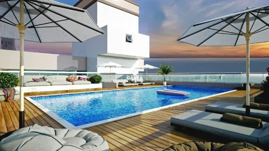 Apartamento com 2 Quartos à venda, 77m² no Jardim Imperador, Praia Grande