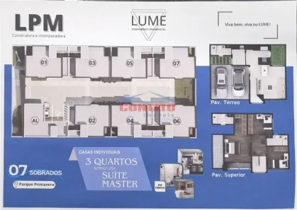 Sobrado com 3 Quartos à venda, 126m² no Parque Primavera, São Carlos