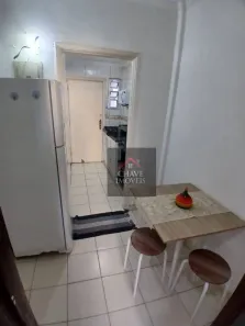 Apartamento com 1 Quarto para alugar, 48m² no Gonzaga, Santos