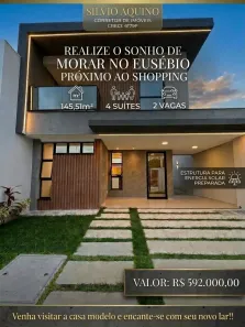Casa com 4 Quartos à venda, 145m² no Tamatanduba, Eusébio