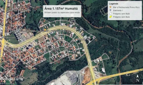 Lote/Terreno à venda, 1080m² no Residencial Humaitá, Goiânia