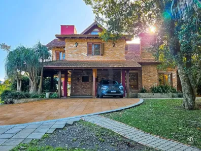 Casa com 5 Quartos à venda, 370m² no Condomínio Campestre Paragem dos Verdes Campos (Barro Vermelho), Gravataí