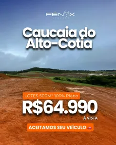 Lote/Terreno à venda, 500m² no Chácara Belverde, Vargem Grande Paulista