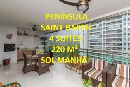 Apartamento com 4 Quartos à venda, 220m² no Barra da Tijuca, Rio de Janeiro