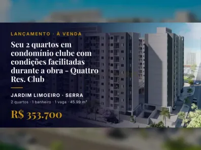 Apartamento com 2 Quartos à venda, 45m² no Jardim Limoeiro, Serra