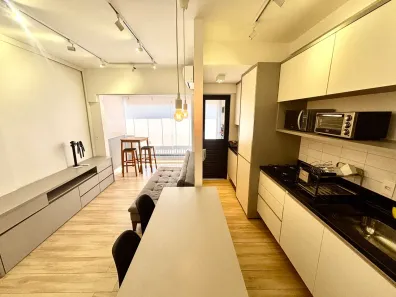 Apartamento com 1 Quarto para alugar, 40m² no Jardim Redentor, São José do Rio Preto