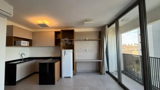 Apartamento com 1 Quarto para alugar, 33m² no Jardim Paulistano, São José do Rio Preto