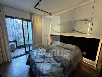 Apartamento com 1 Quarto para venda ou aluguel, 25m² no Indianópolis, São Paulo