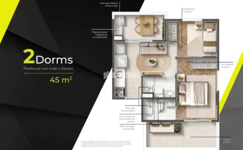 Apartamento com 1 Quarto à venda, 45m² no Vila Mariana, São Paulo