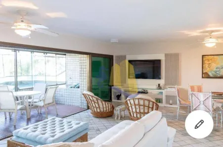 Apartamento com 4 Quartos para alugar, 235m² no Riviera, Bertioga