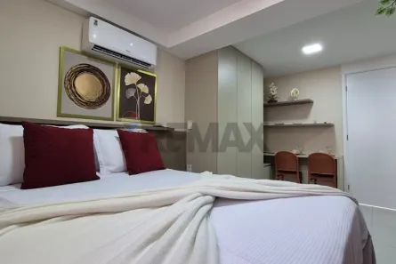 Flat com 1 Quarto à venda, 21m² no Cabo Branco, João Pessoa