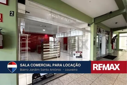 Ponto Comercial para alugar, 45m² no Jardim Santo Antônio, Louveira