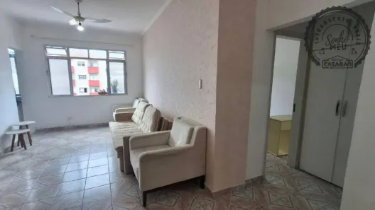 Apartamento com 1 Quarto para alugar, 57m² no Canto do Forte, Praia Grande