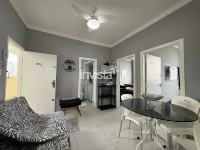 Apartamento com 2 Quartos à venda, 47m² no Gonzaga, Santos