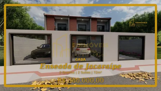 Casa com 2 Quartos à venda, 72m² no Enseada de Jacaraípe, Serra