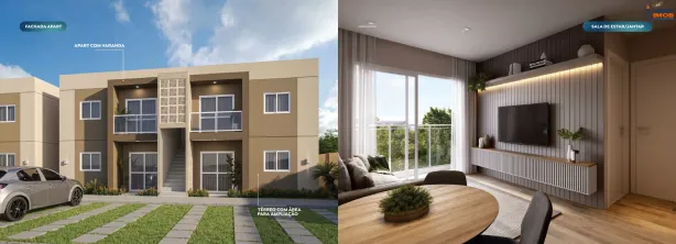 Apartamento com 2 Quartos à venda, 41m² no SIM, Feira de Santana