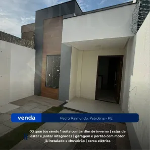Casa com 3 Quartos à venda, 213m² no Pedro Raimundo, Petrolina