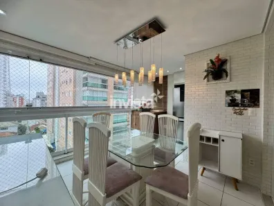 Apartamento com 2 Quartos para alugar, 80m² no Ponta da Praia, Santos