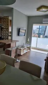 Apartamento com 1 Quarto à venda, 52m² no Santo Amaro, São Paulo