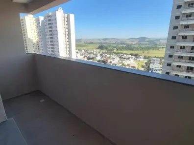 Apartamento com 2 Quartos para alugar, 63m² no Condomínio Residencial Colinas do Paratehy, São José dos Campos