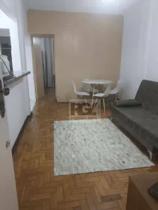 Apartamento com 1 Quarto para alugar, 49m² no Ponta da Praia, Santos