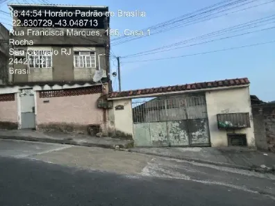 Casa com 2 Quartos à venda, 51m² no Rocha, São Gonçalo