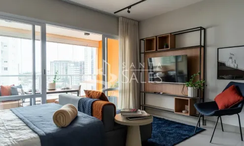 Apartamento com 1 Quarto à venda, 48m² no Campo Belo, São Paulo