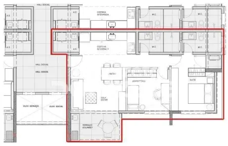 Apartamento com 2 Quartos à venda, 94m² no Jardim, Santo André