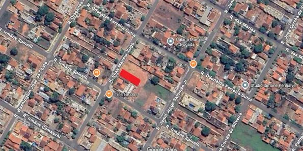 Lote/Terreno à venda, 550m² no Parque Residencial Jamel Ville II, Três Lagoas