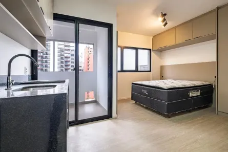 Kitnet com 1 Quarto à venda, 25m² no Cerqueira César, São Paulo