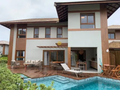 Casa de Condomínio com 4 Quartos à venda, 277m² no Itacimirim (Monte Gordo), Camaçari