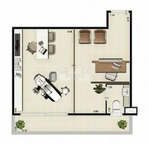 Sala Comercial à venda, 32m² no Rudge Ramos, São Bernardo do Campo