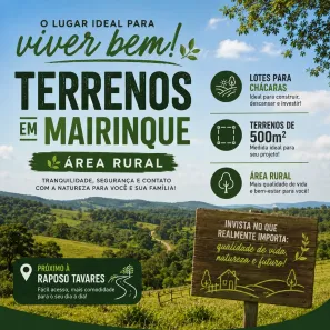 Lote/Terreno à venda, 500m² no Centro, Mairinque