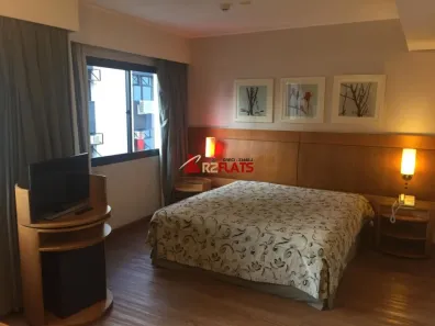 Flat com 1 Quarto à venda, 28m² no Indianópolis, São Paulo