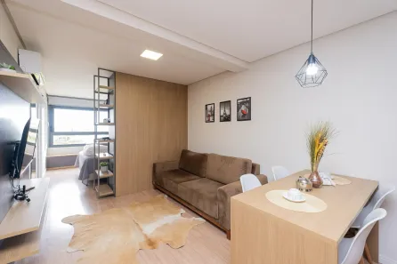 Apartamento com 1 Quarto para venda ou aluguel, 34m² no São Gonçalo, Pelotas