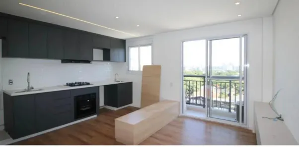 Apartamento com 1 Quarto para alugar, 37m² no Indianópolis, São Paulo