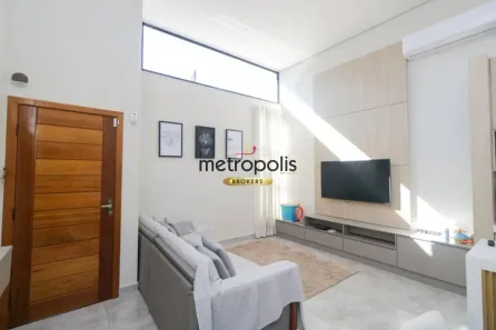 Sobrado com 3 Quartos à venda, 133m² no Parque Jaçatuba, Santo André