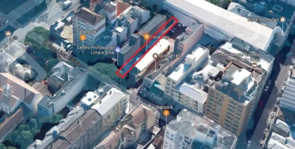 Lote/Terreno à venda, 427m² no Cidade Baixa, Porto Alegre