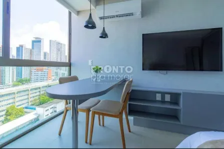 Apartamento com 1 Quarto à venda, 25m² no Boa Viagem, Recife