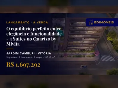 Apartamento com 3 Quartos à venda, 103m² no Jardim Camburi, Vitória