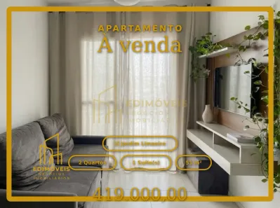 Apartamento com 2 Quartos à venda, 51m² no Jardim Limoeiro, Serra