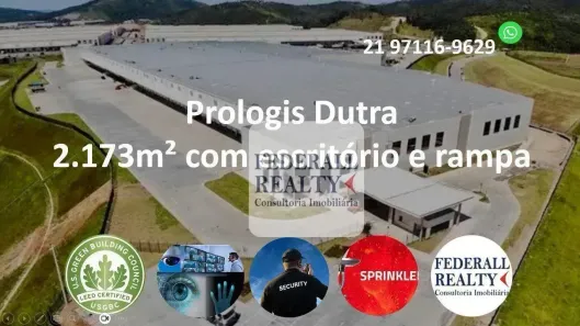 Galpão/Depósito/Armazém para alugar, 2173m² no Parque Colúmbia, Rio de Janeiro