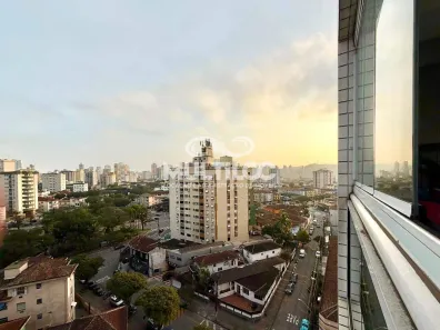 Apartamento com 3 Quartos para alugar, 96m² no Macuco, Santos
