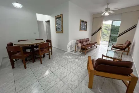 Apartamento com 2 Quartos para alugar, 86m² no Pitangueiras, Guarujá