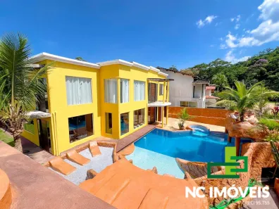 Casa de Condomínio com 5 Quartos à venda, 420m² no Massaguaçu, Caraguatatuba