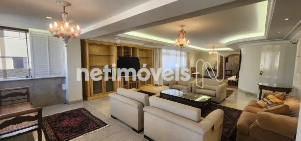 Apartamento com 4 Quartos para venda ou aluguel, 280m² no Lourdes, Belo Horizonte